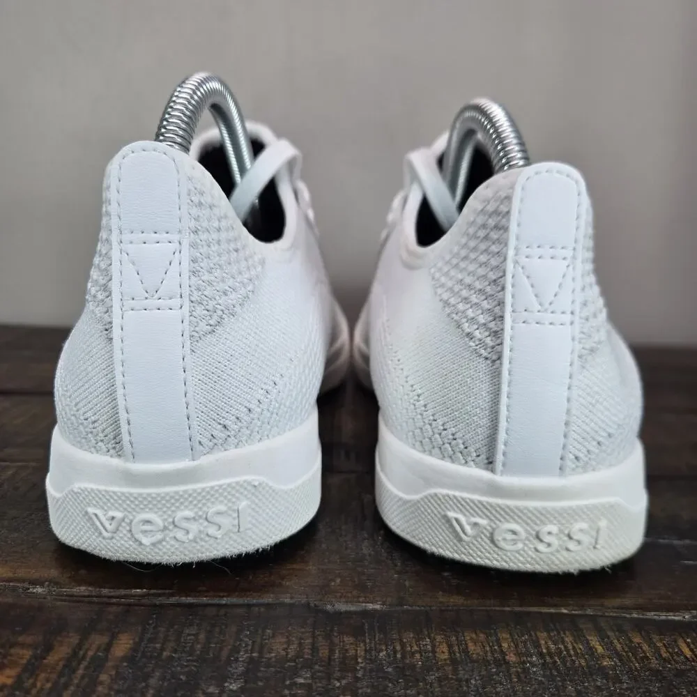 Vessi Weekend 1.5 Sneaker Womens Size 9 Waterproof Shoes Marble White